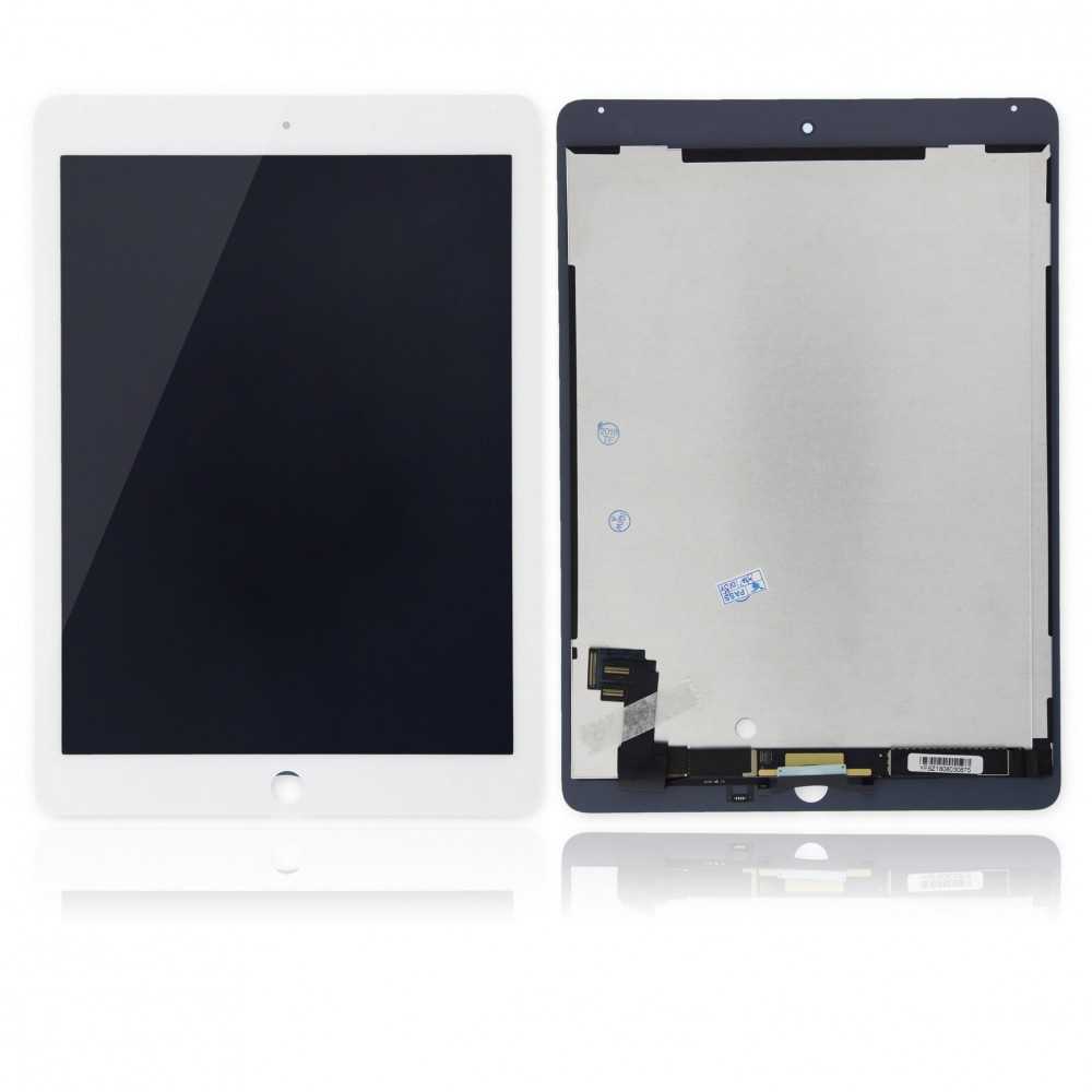 Vitre tactile + Ecran LCD assemblés pour iPad Air 2 Blanc (WiFi & 3G)