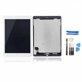 Ecran Complet LCD Et Vitre Tactile Blanc Pour IPad Air 2 A1566 A1567